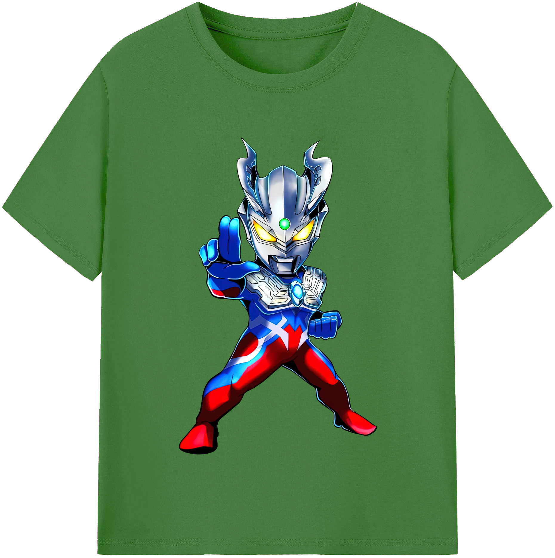 （画像用） ウルトラマン Ultraman レディースカジュアルプリントTシャツ（綿100％）